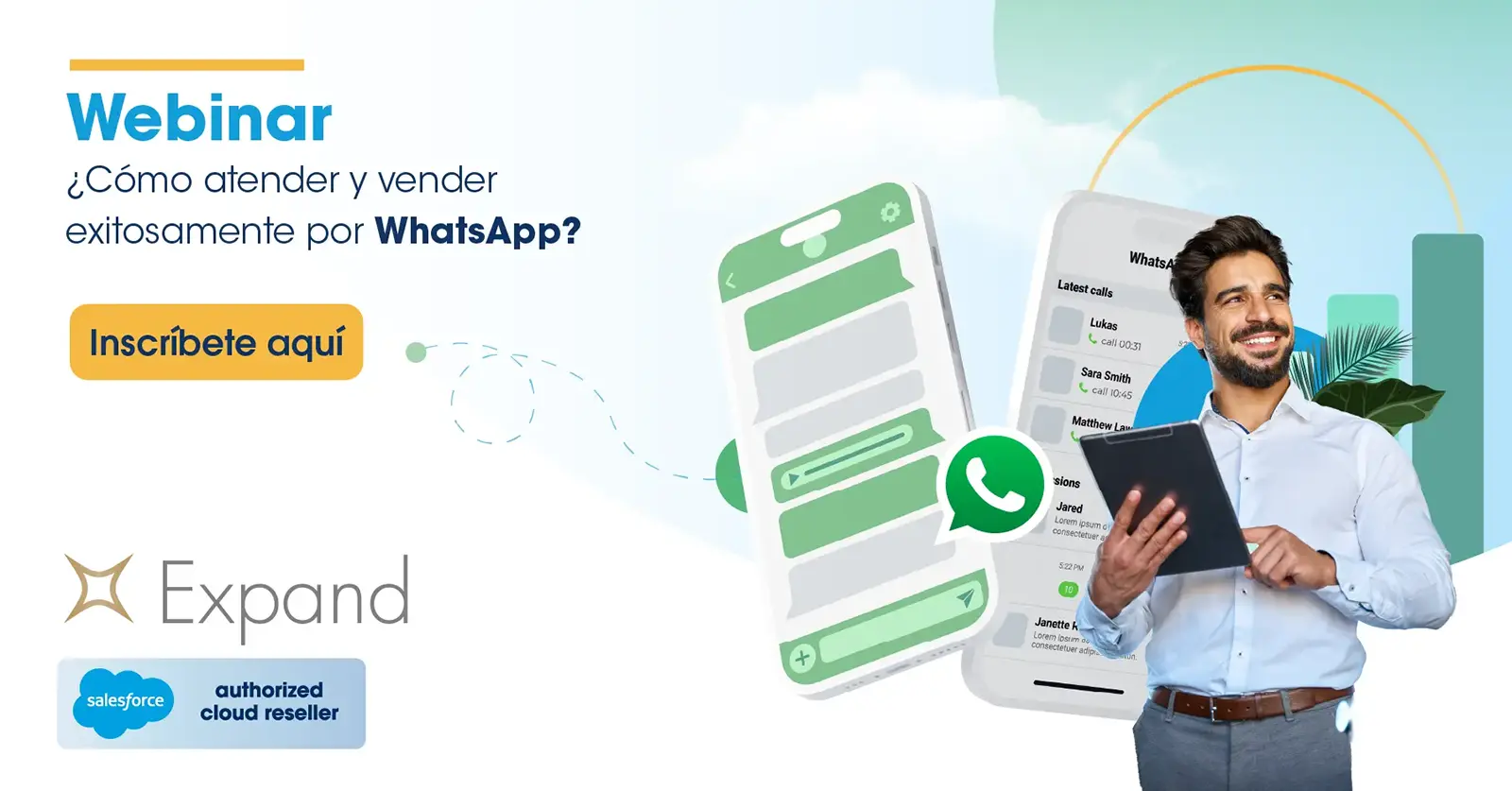 Webinar: Aprenda Cómo atender y vender exitosamente por WhatsApp