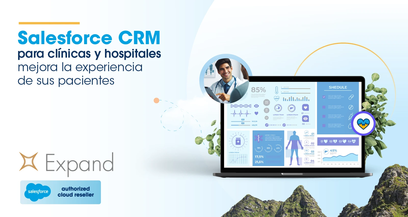 ¿Qué es Salesforce CRM?. La plataforma que le permite aumentar las ventas, fidelidad clientes, y crear experiencias digitales únicas.