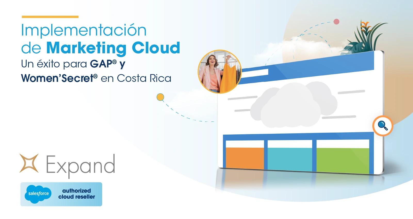 Implementación de Marketing Cloud: Un éxito para GAP® y Women’Secret® en Costa Rica