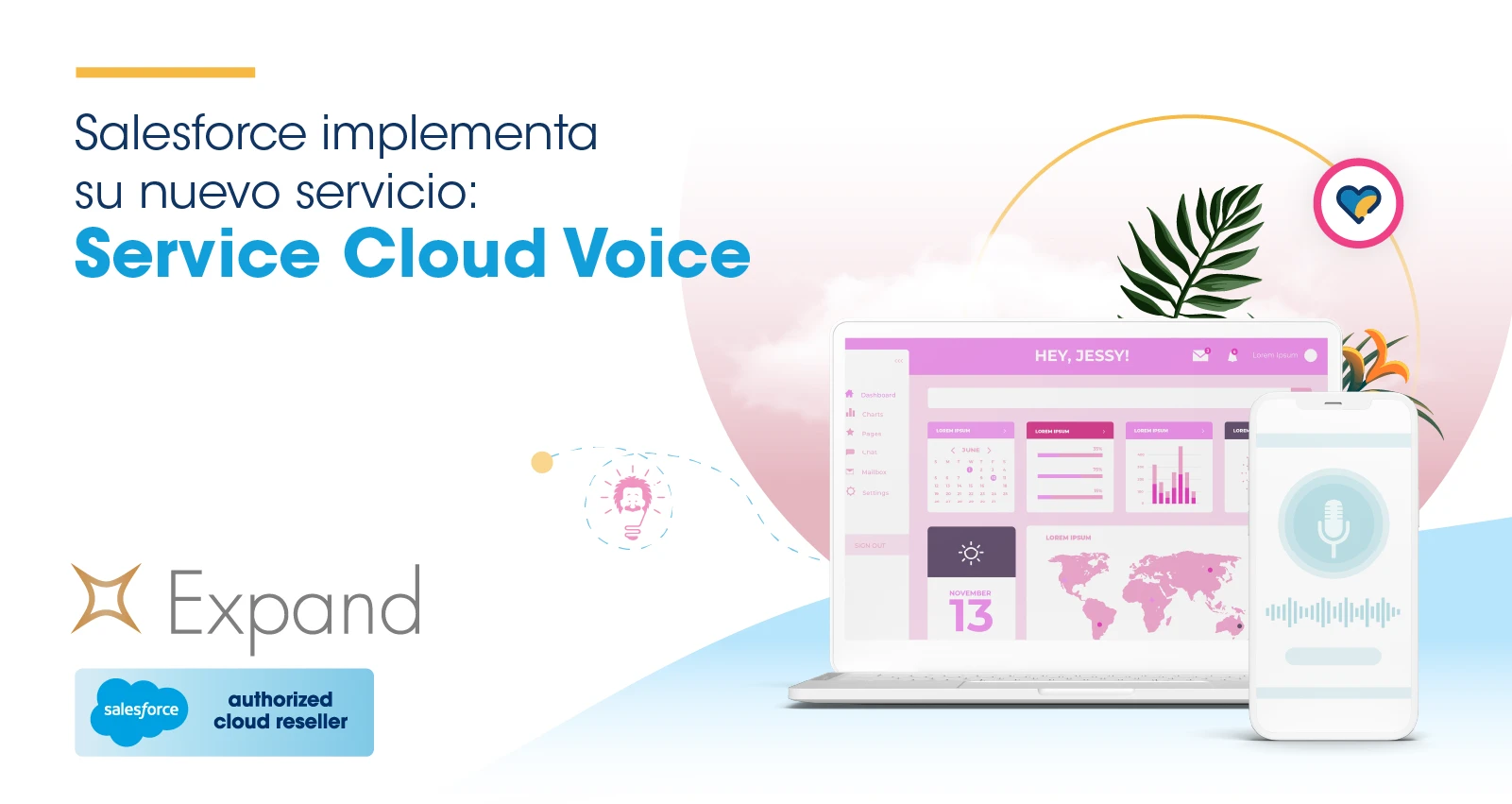 Salesforce implementa su nuevo servicio: Service Cloud Voice