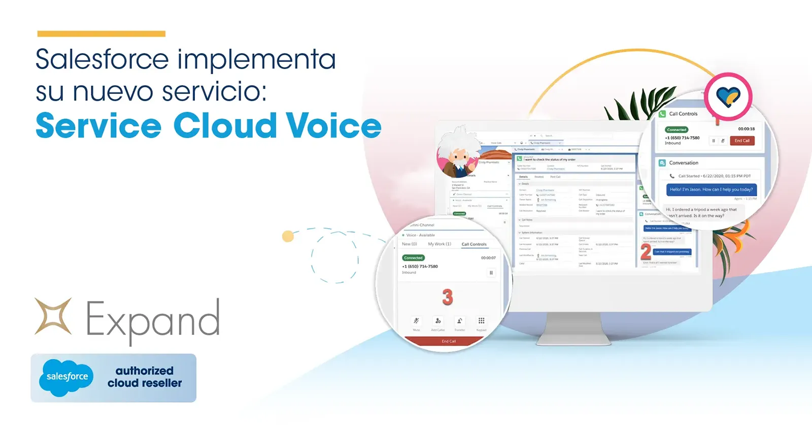 Salesforce implementa su nuevo servicio: Service Cloud Voice