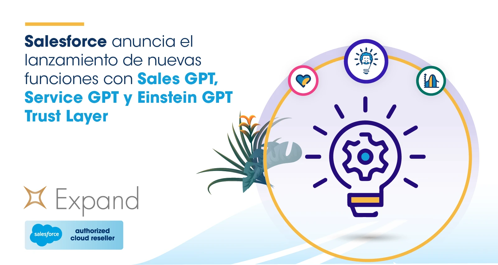 Salesforce anuncia el lanzamiento de nuevas funciones con Sales GPT, Service GPT y Einstein GPT Trust Layer