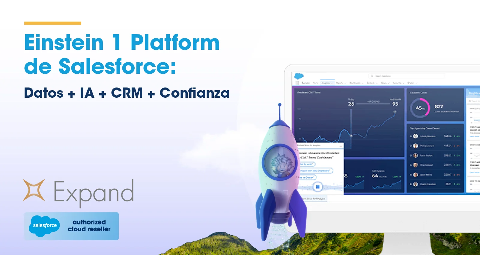 Einstein 1 Platform de Salesforce: Datos + IA + CRM + Confianza