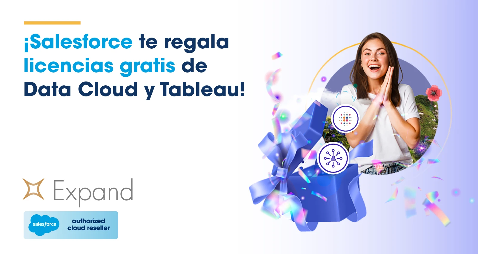 ¡Salesforce te brinda licencias gratis de Data Cloud y Tableau!