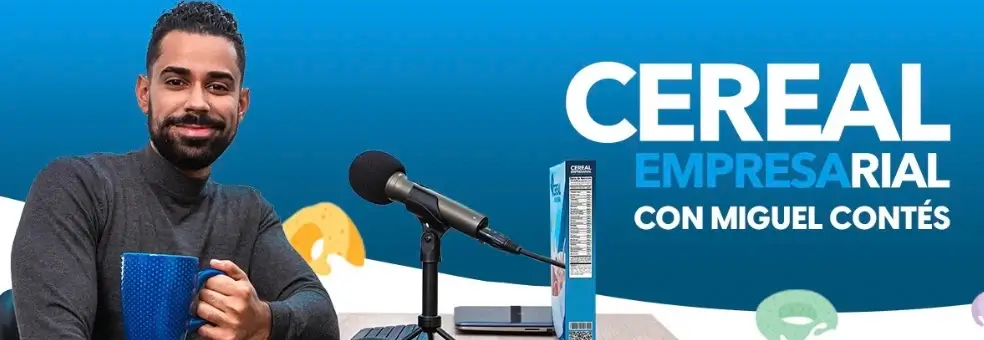 Miguel Contés del podcast Cereal Empresarial