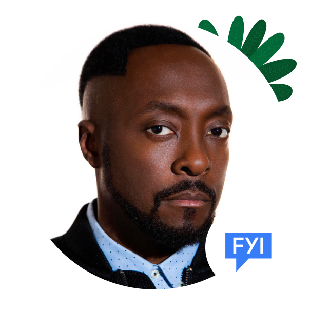 will.i.am: Músico y emprendedor en tecnología.